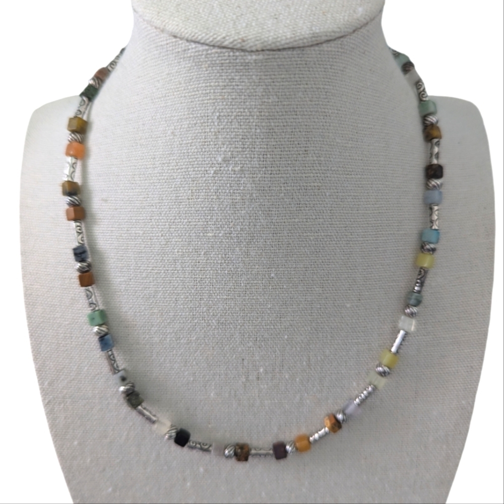 Brighton Earthy Tones Beaded Necklace